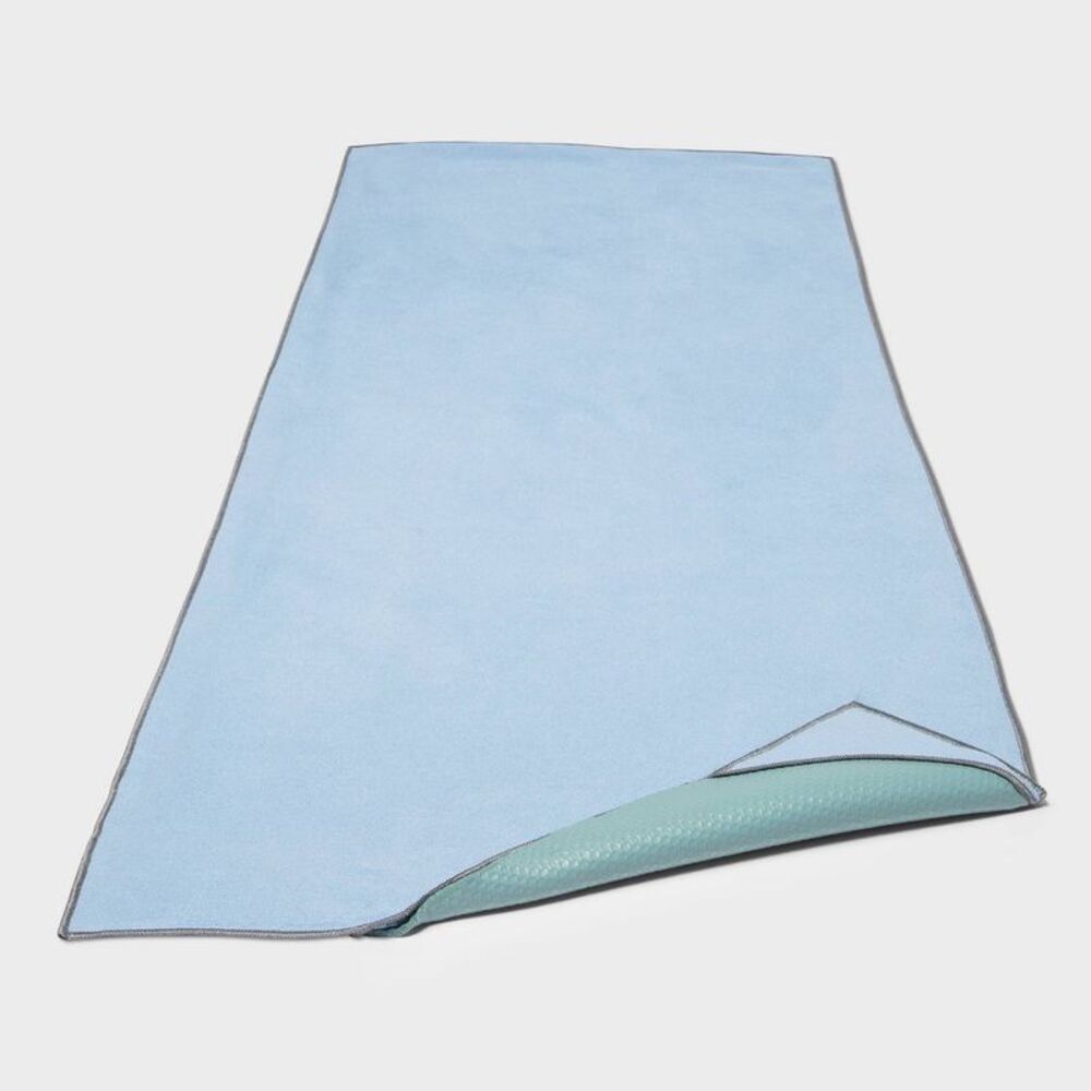 Open Box - All In Motion - Yoga Towel Blue - All In Motion Blue - Picture 2 of 3